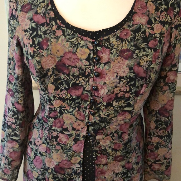 MODA INTL Botanical Print Dress - Picture 3 of 8